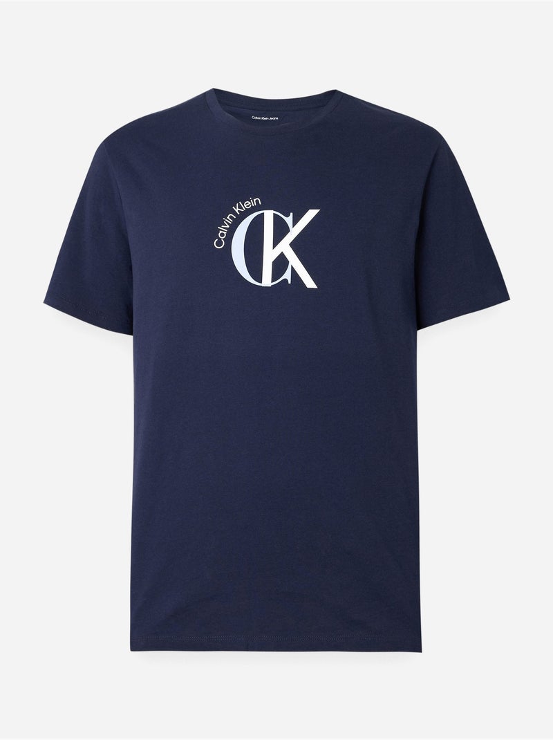 Camiseta para ponerse - Calvin Klein Azul oscuro - Kiabi