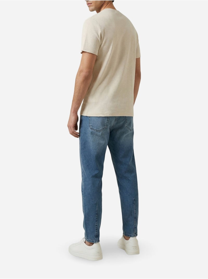 Camiseta para ponerse - Calvin Klein Beige - Kiabi