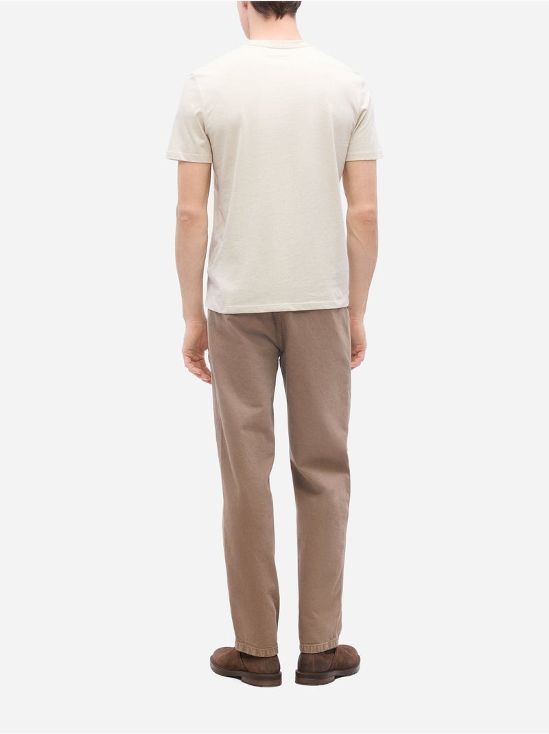 Camiseta para ponerse - Calvin Klein Beige - Kiabi