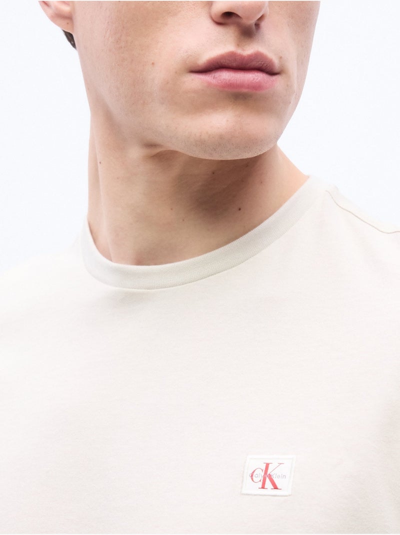 Camiseta para ponerse - Calvin Klein Beige - Kiabi