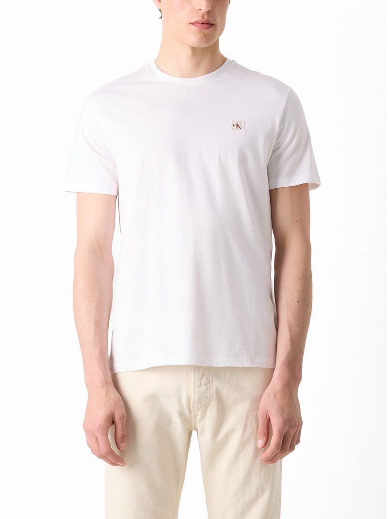 Camiseta para ponerse - Calvin Klein Blanco nacarado - Kiabi