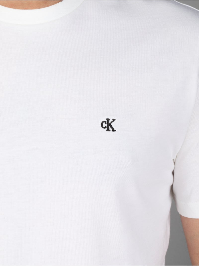 Camiseta para ponerse - Calvin Klein Blanco - Kiabi