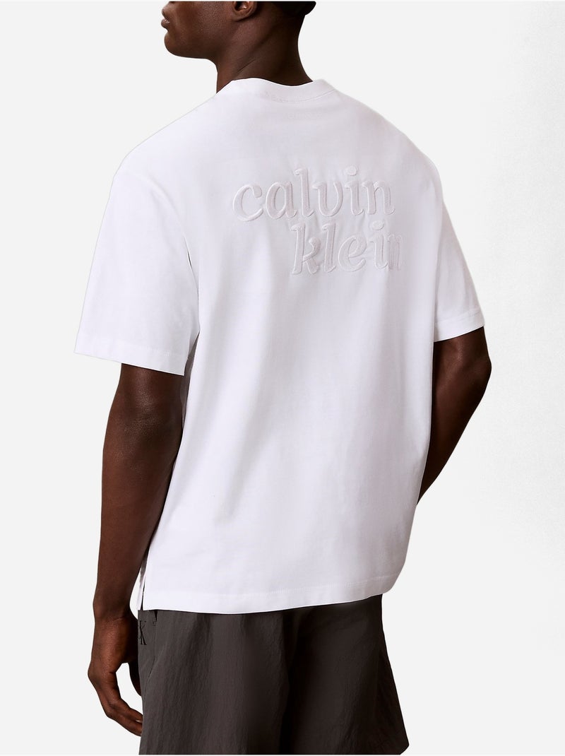 Camiseta para ponerse - Calvin Klein Blanco - Kiabi