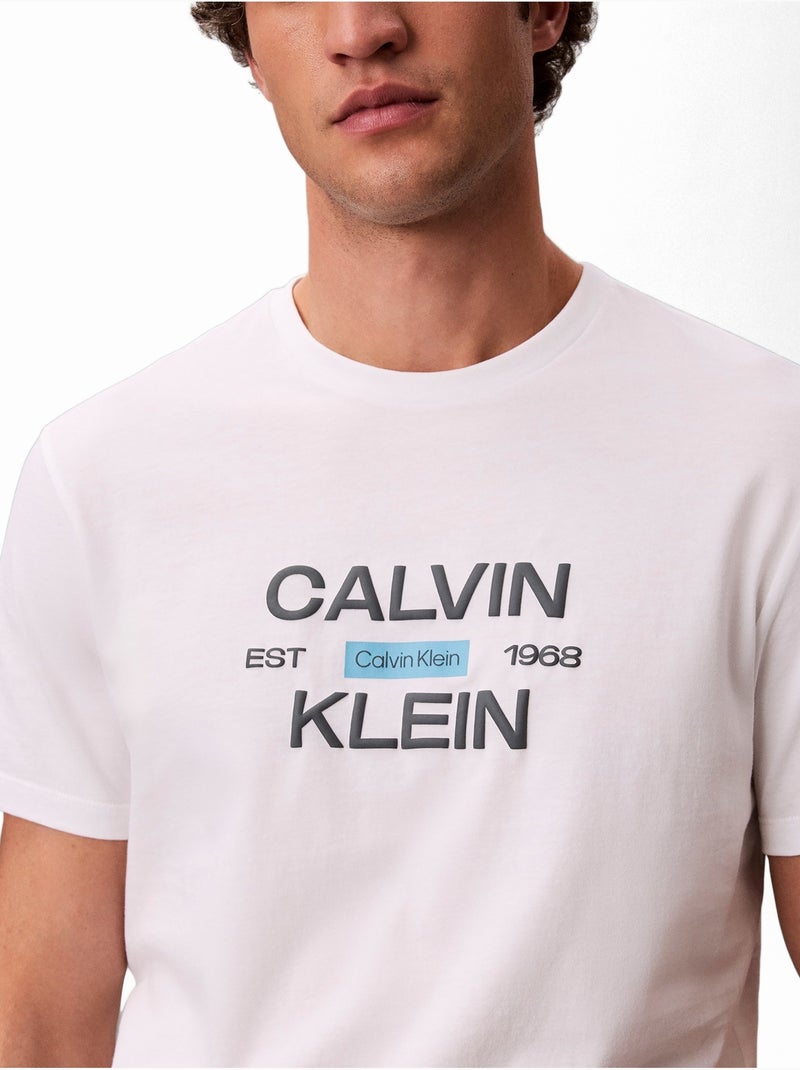 Camiseta para ponerse - Calvin Klein Blanco - Kiabi