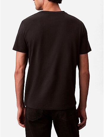 Camiseta de Hombre Calvin Klein Jeans con Logo Distintivo de Algodón