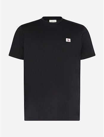 Camiseta de Hombre Calvin Klein Jeans con Logo Distintivo de Algodón
