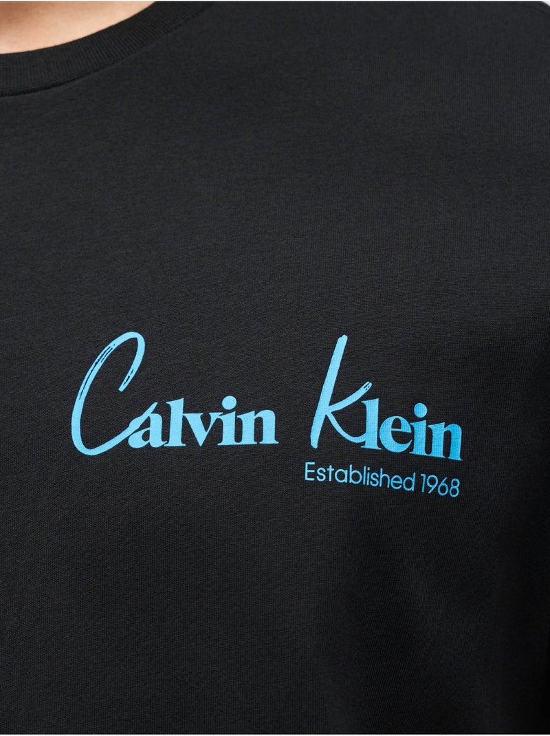 Camiseta para ponerse - Calvin Klein Negro - Kiabi