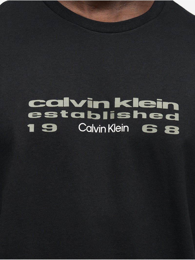 Camiseta para ponerse - Calvin Klein Negro - Kiabi