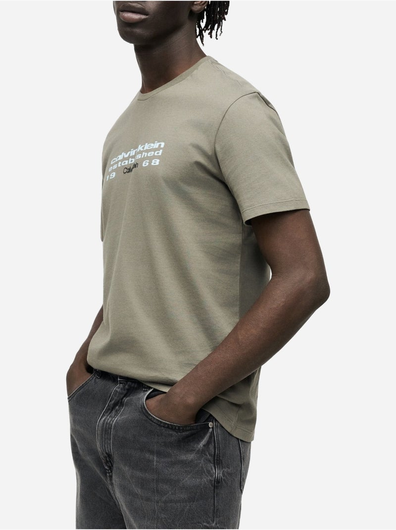 Camiseta para ponerse - Calvin Klein Verde - Kiabi