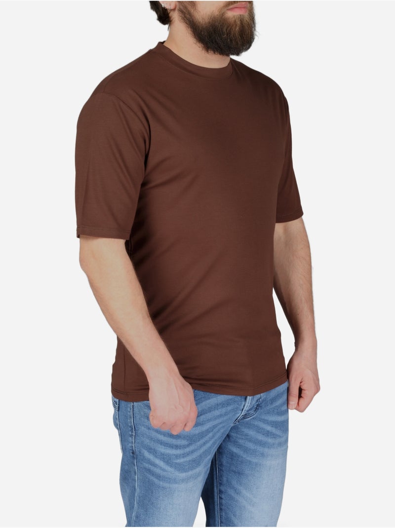 Camiseta para ponerse - Frilivin Marrón oscuro - Kiabi