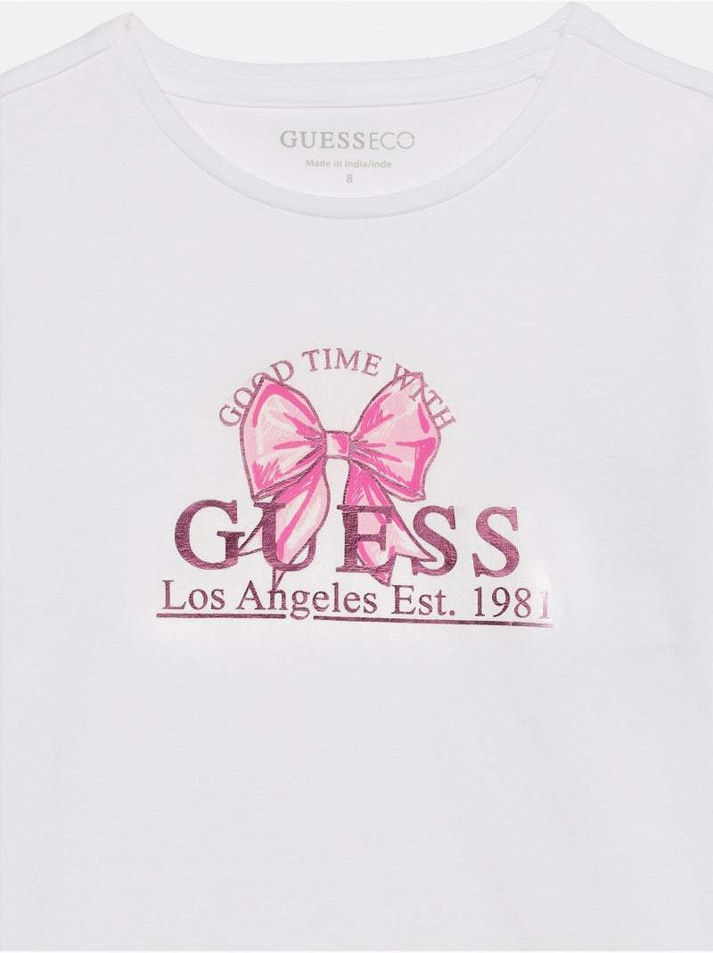 Camiseta para ponerse - Guess kids Blanco - Kiabi