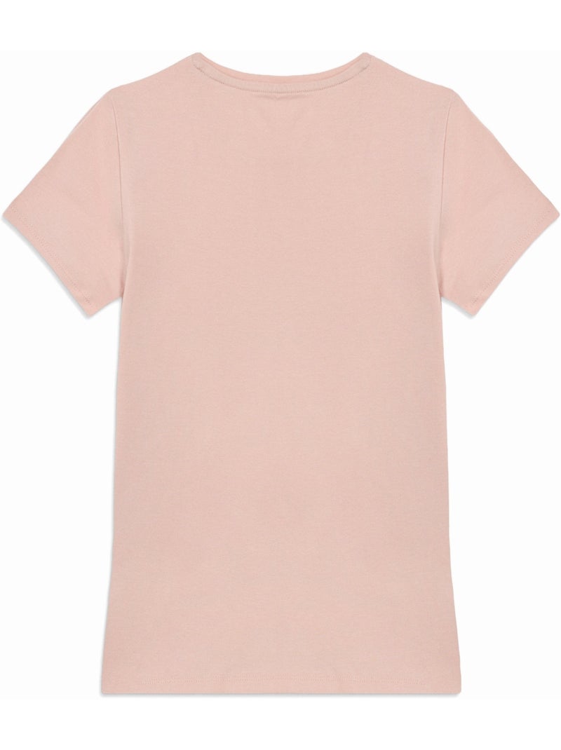 Camiseta para ponerse - Guess kids Rosa claro - Kiabi