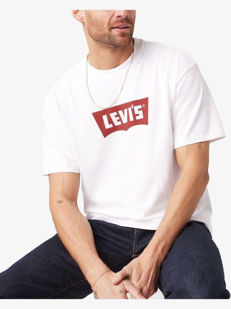 Camiseta para ponerse - Levi's Blanco Rojo - Kiabi