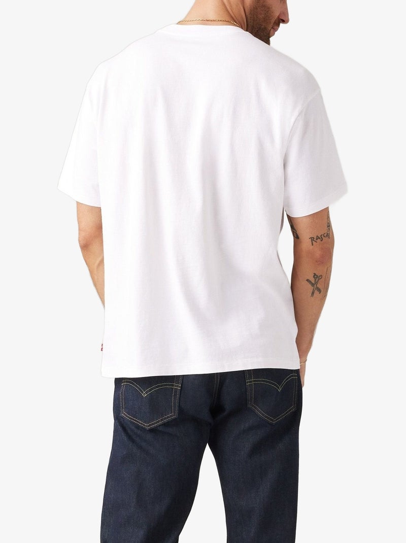 Camiseta para ponerse - Levi's Blanco Rojo - Kiabi