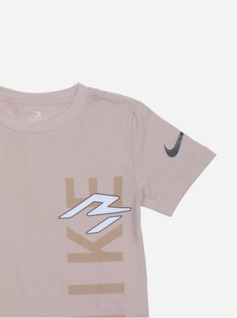 Camiseta para ponerse - Nike Beige - Kiabi