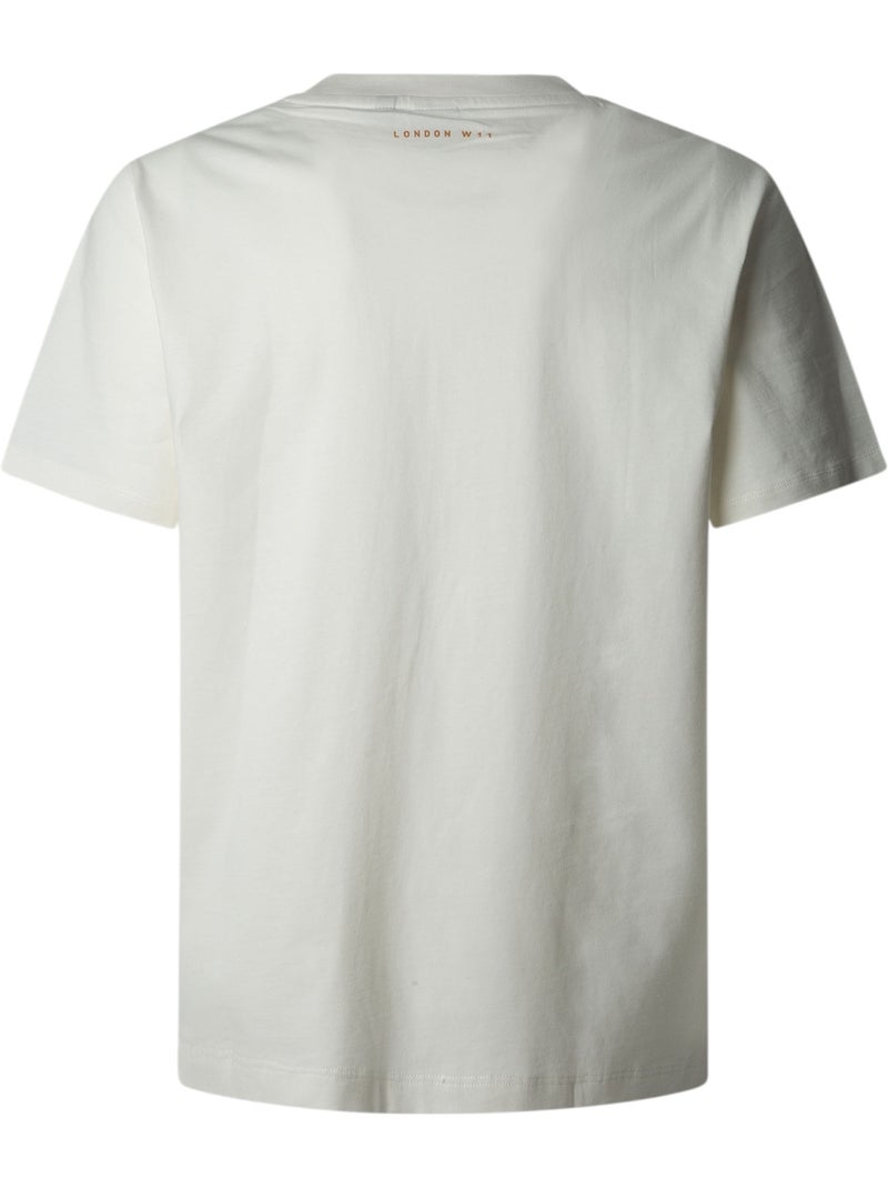 Camiseta para ponerse - Pepe Jeans Blanco roto - Kiabi