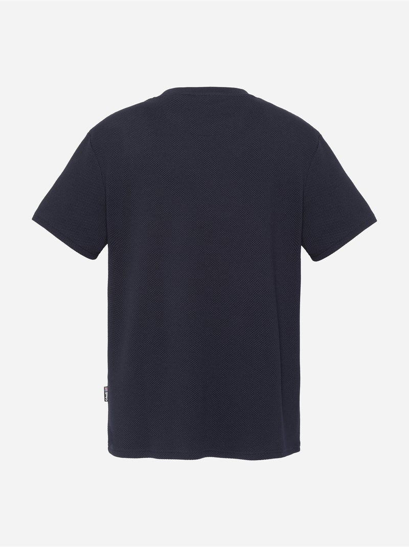 Camiseta para ponerse - Schott Azul marino - Kiabi