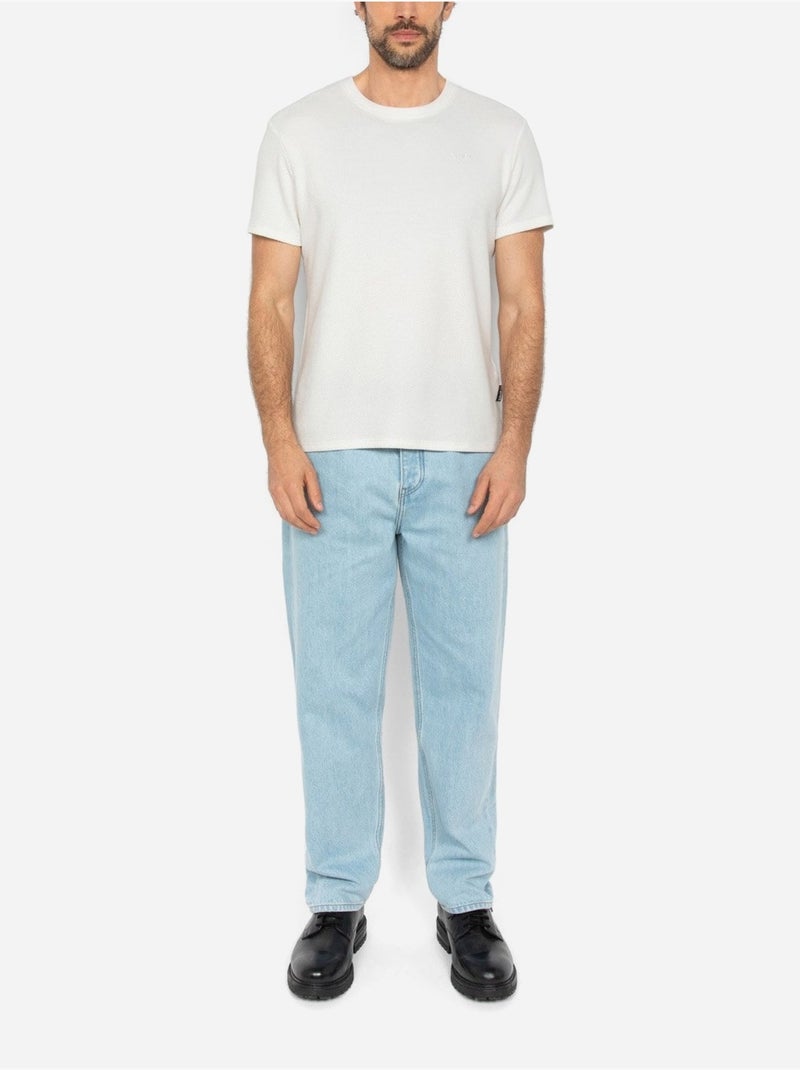 Camiseta para ponerse - Schott Blanco - Kiabi