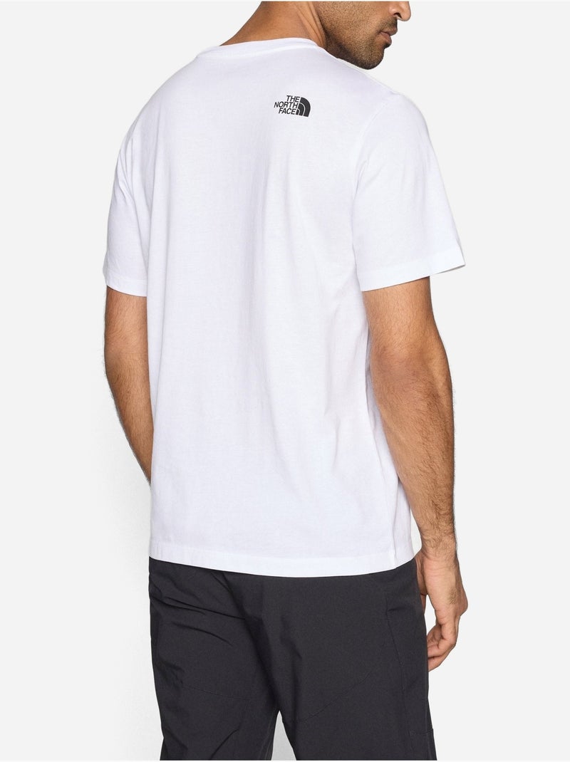 Camiseta para ponerse - The North Face Blanco Negro - Kiabi