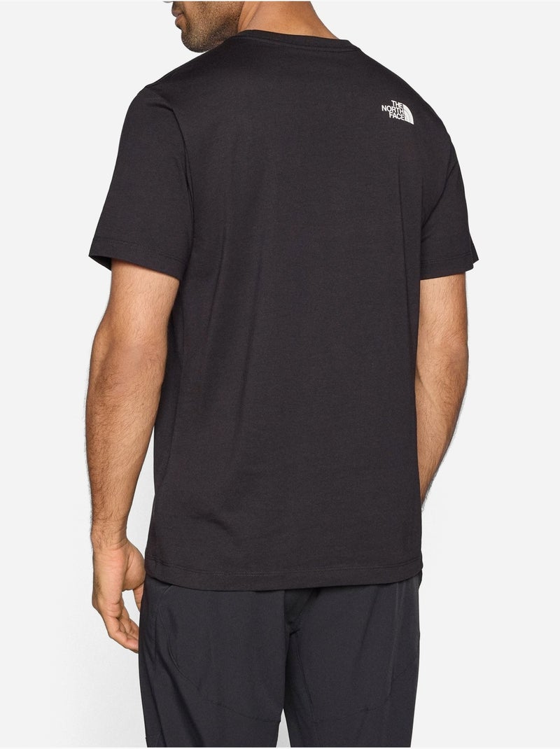 Camiseta para ponerse - The North Face Negro Blanco - Kiabi