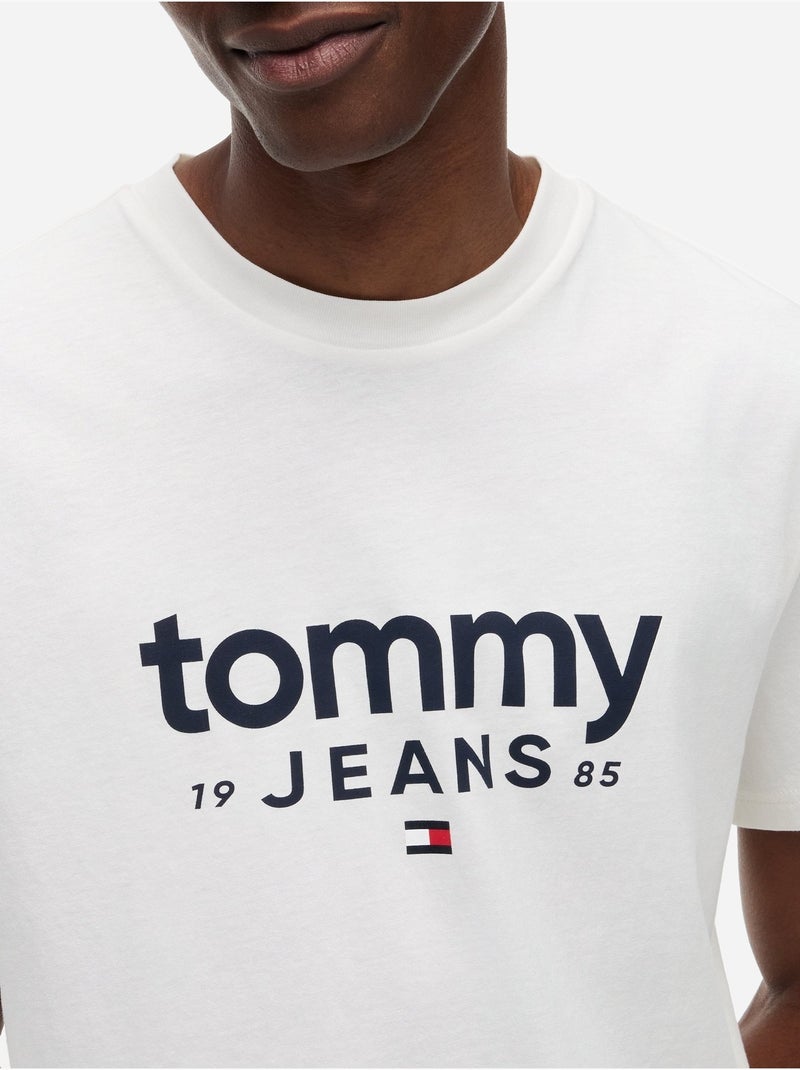 Camiseta para ponerse - Tommy jeans Blanco - Kiabi
