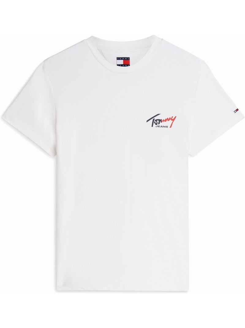 Camiseta para ponerse - Tommy jeans Blanco - Kiabi