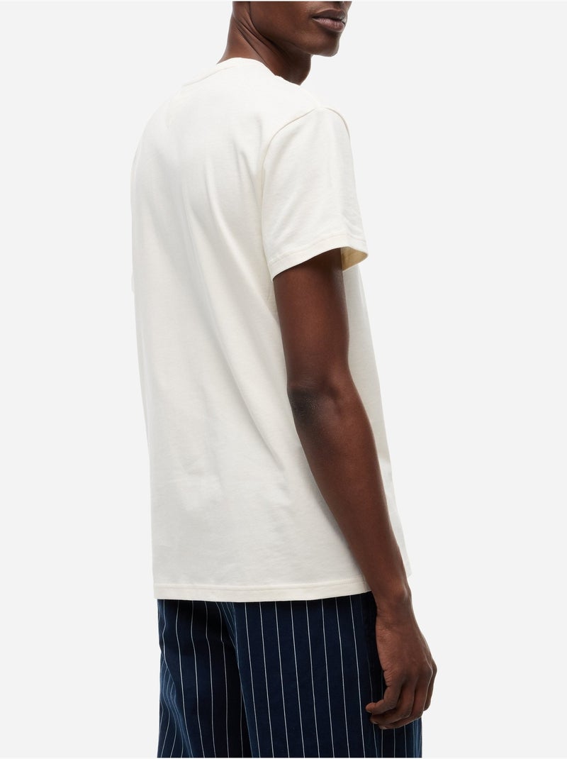Camiseta para ponerse - Tommy jeans Blanco roto - Kiabi