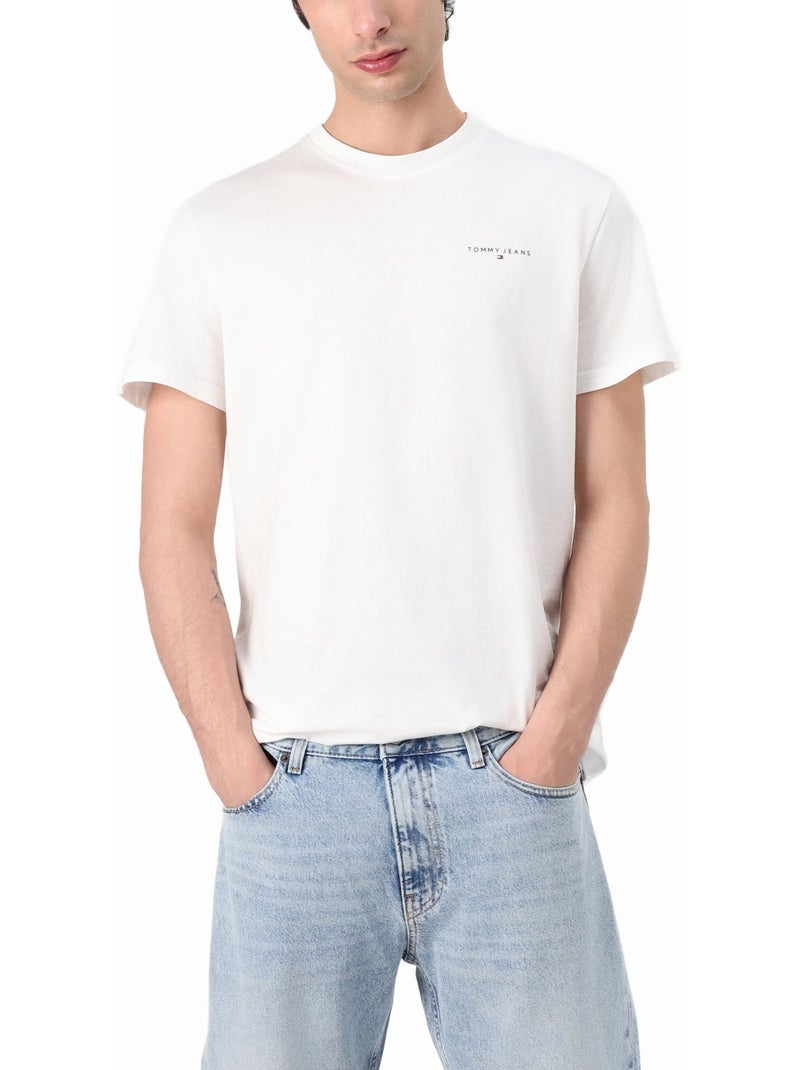 Camiseta para ponerse - Tommy jeans Crudo - Kiabi