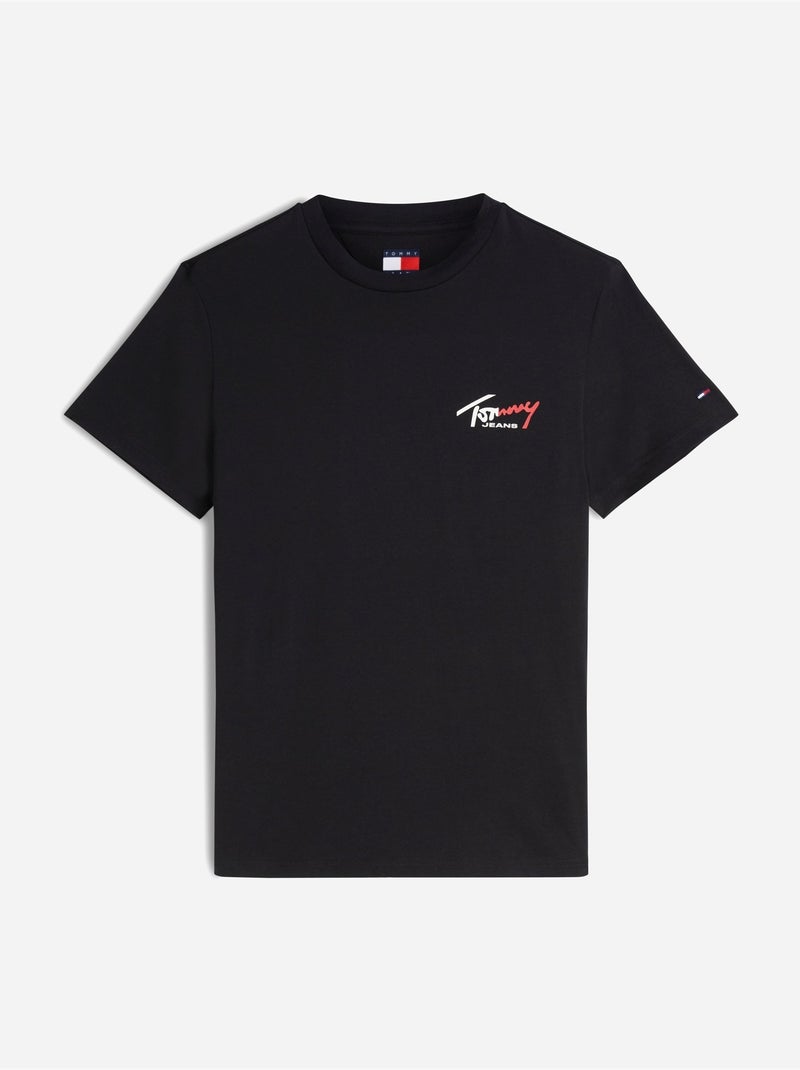 Camiseta para ponerse - Tommy jeans Negro - Kiabi
