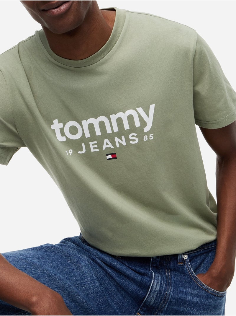 Camiseta para ponerse - Tommy jeans Verde - Kiabi