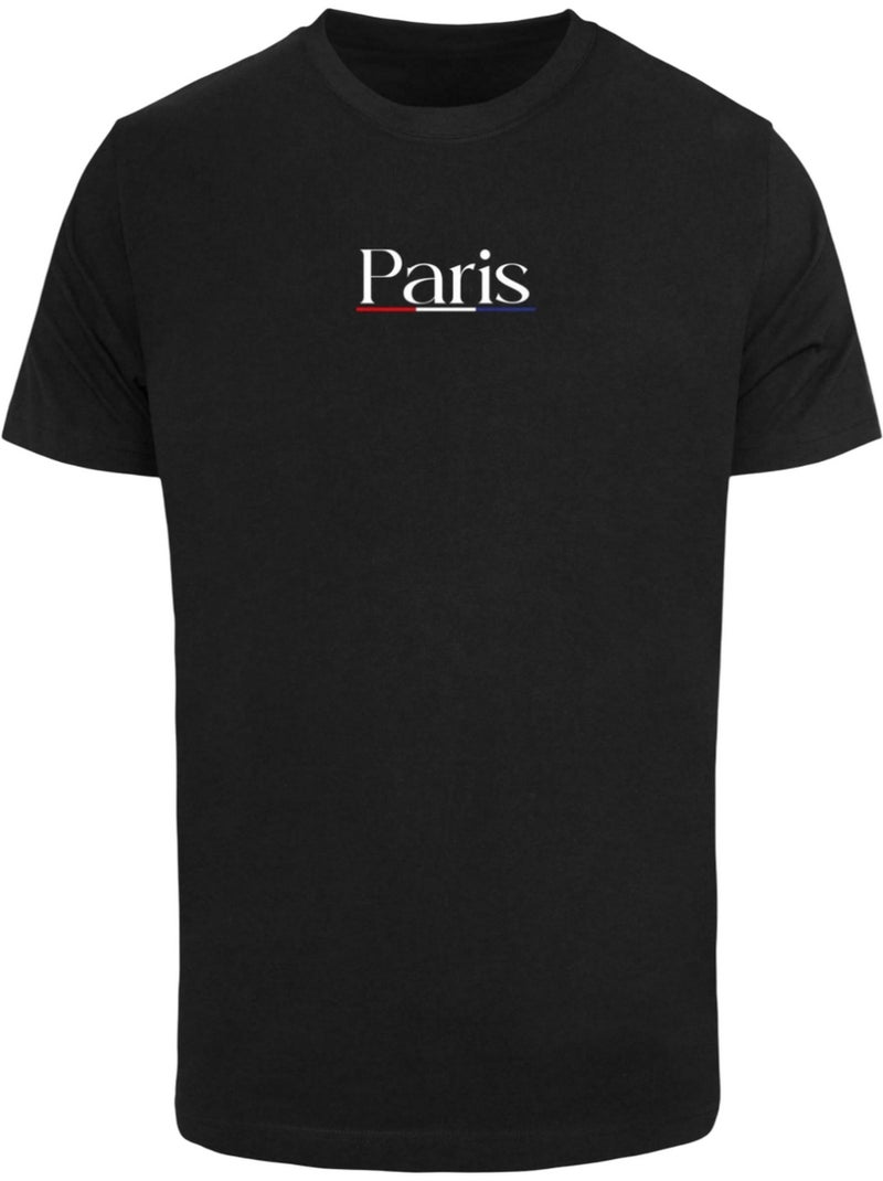 Camiseta paris para hombre - mister tee Negro - Kiabi
