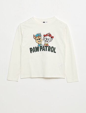 Camiseta 'Patrulla Canina' estampada en algodón
