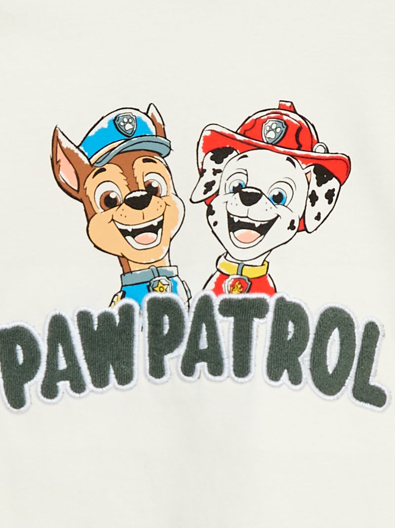 Camiseta 'Patrulla Canina' estampada en algodón Blanco - Kiabi