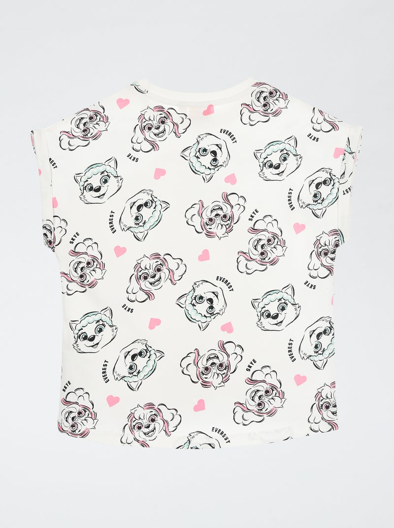 Camiseta 'Patrulla Canina' sin mangas Blanco - Kiabi