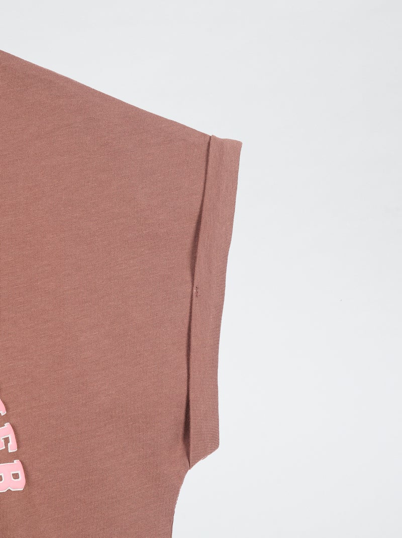 Camiseta 'Patrulla Canina' sin mangas Marron - Kiabi