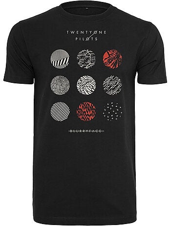 Camiseta pattern circles diseño twenty one pilots para hombre - merchcode