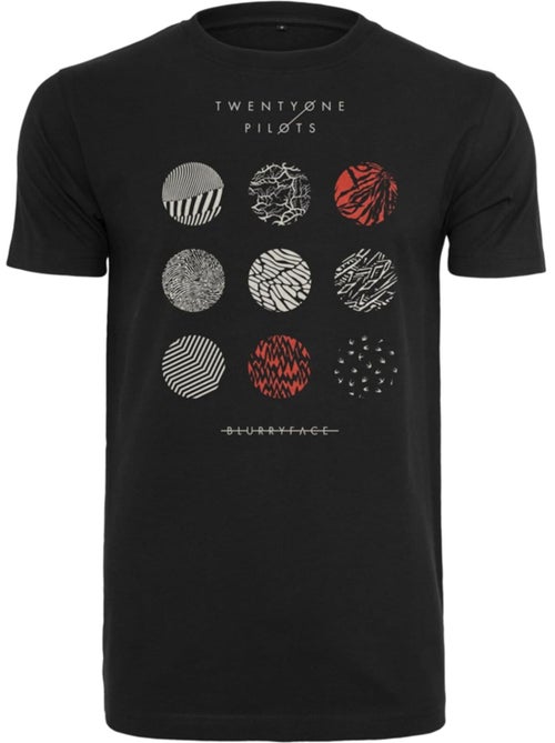 Camiseta pattern circles diseño twenty one pilots para hombre - merchcode - Kiabi