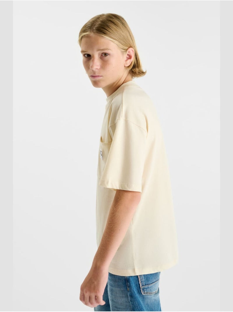 Camiseta PATUBO Beige - Kiabi