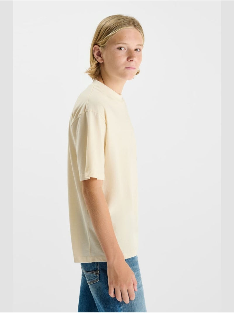 Camiseta PATUBO Beige - Kiabi
