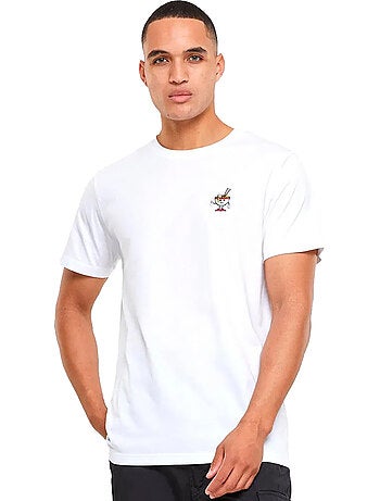 Camiseta peace noodles diseño bordado para hombre - mister tee