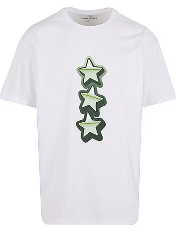 Camiseta peace&love de pesado para hombre - mister tee