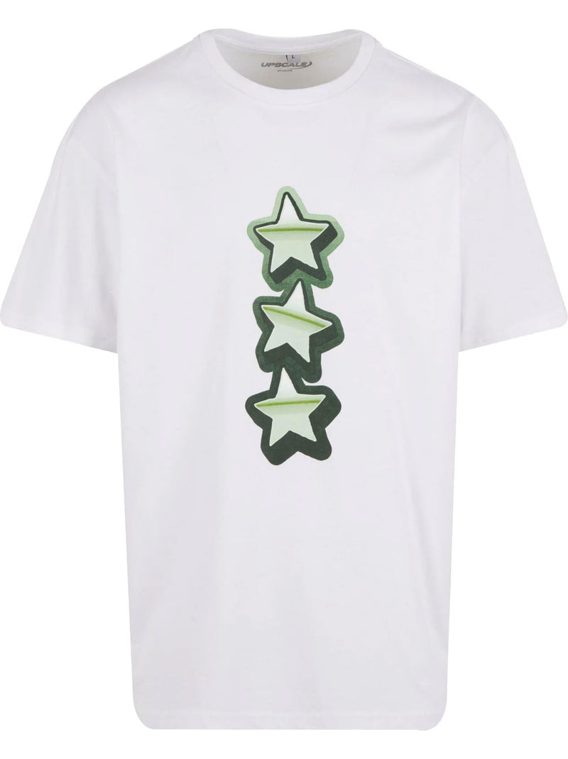 Camiseta peace&love de pesado para hombre - mister tee Blanco - Kiabi