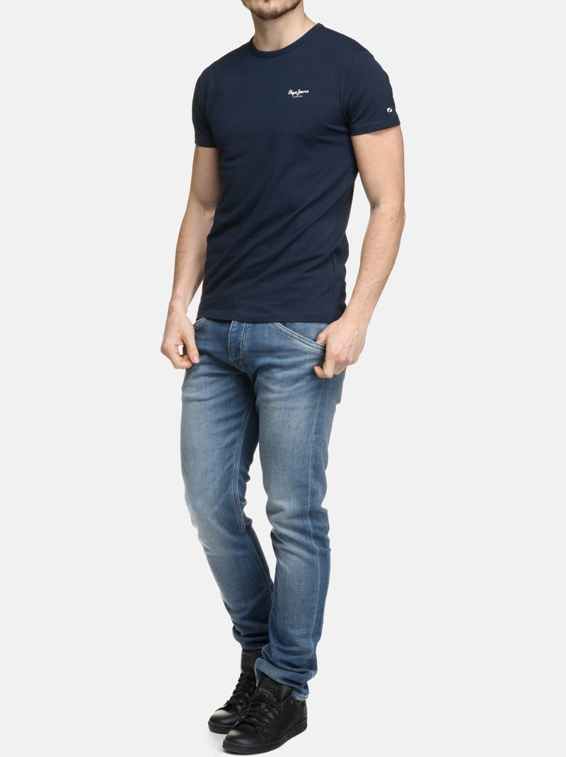 Camiseta Pepe Jeans para Hombre Azul oscuro - Kiabi