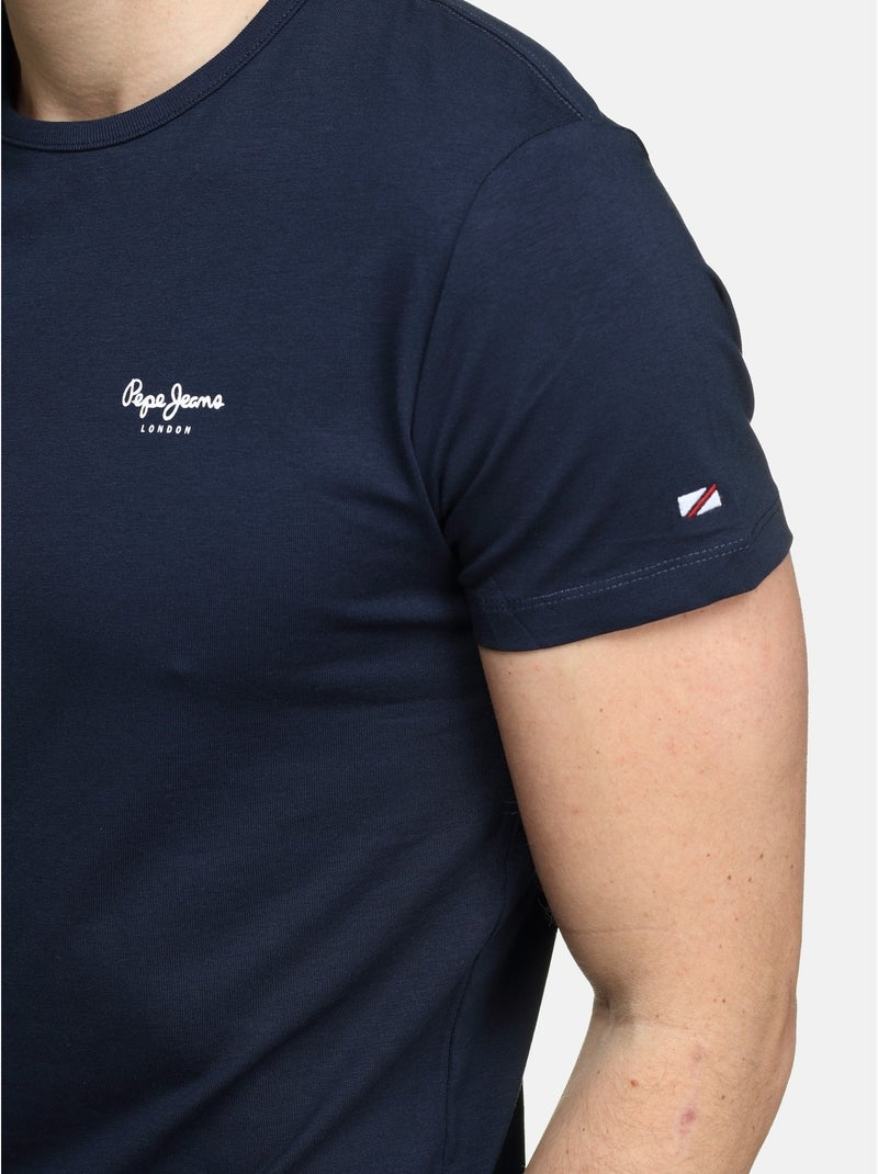 Camiseta Pepe Jeans para Hombre Azul oscuro - Kiabi