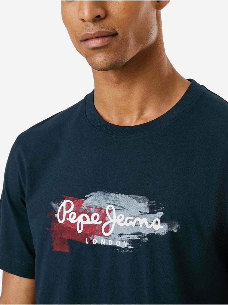 Camiseta Pepe Jeans para Hombre, Diseño Azul - Kiabi