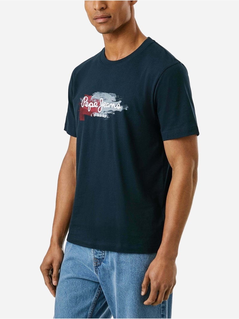 Camiseta Pepe Jeans para Hombre, Diseño Azul - Kiabi