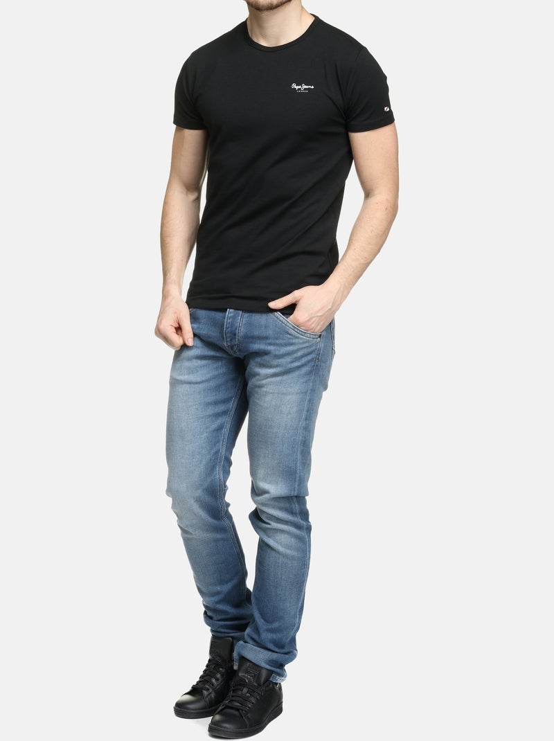 Camiseta Pepe Jeans para Hombre Negro - Kiabi