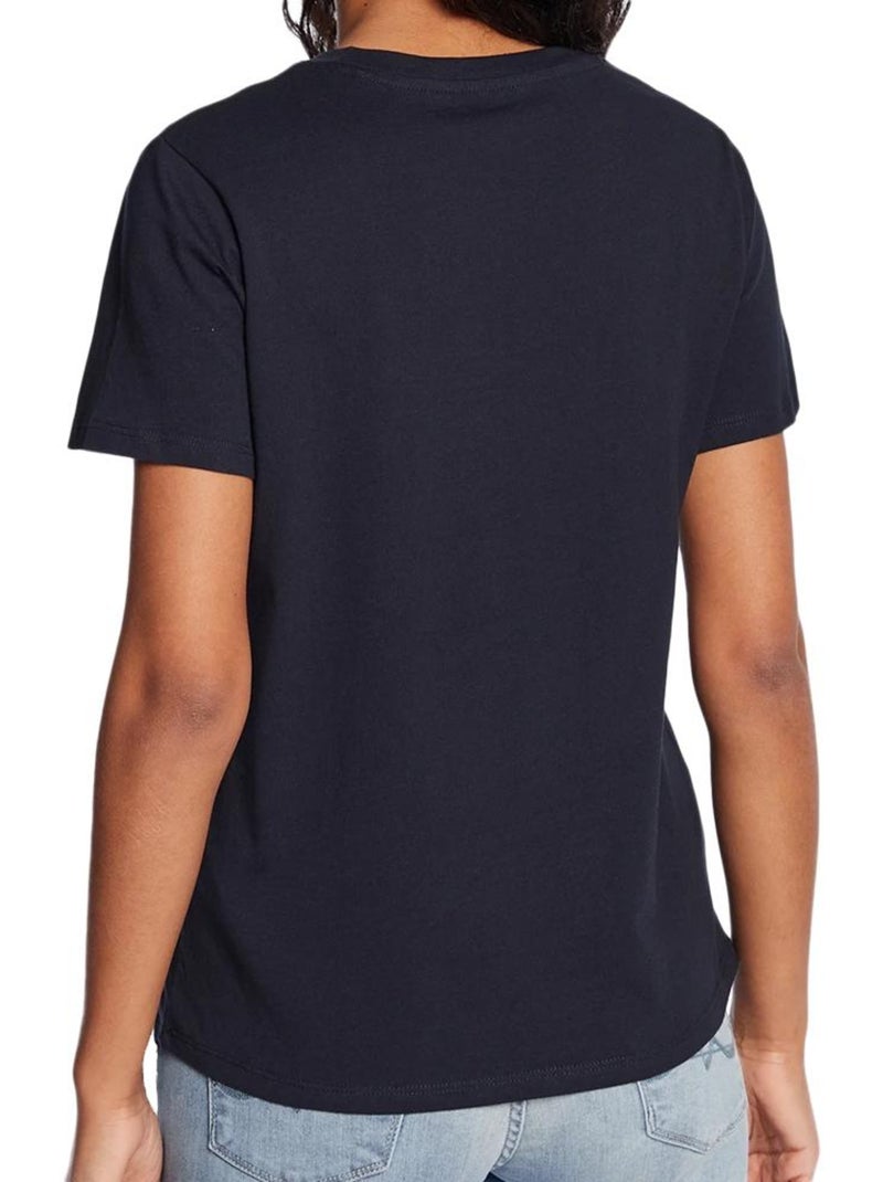 Camiseta Pepe Jeans para Mujer - Estampado Azul marino - Kiabi