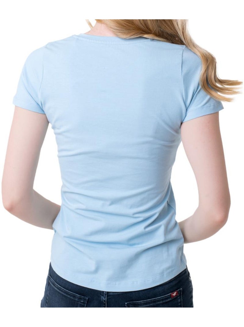 Camiseta Pepe Jeans para Mujer Azul claro - Kiabi