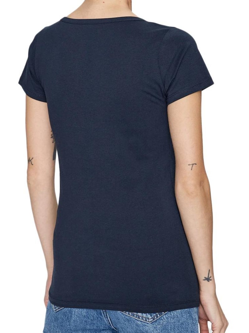 Camiseta Pepe Jeans para Mujer Azul marino - Kiabi